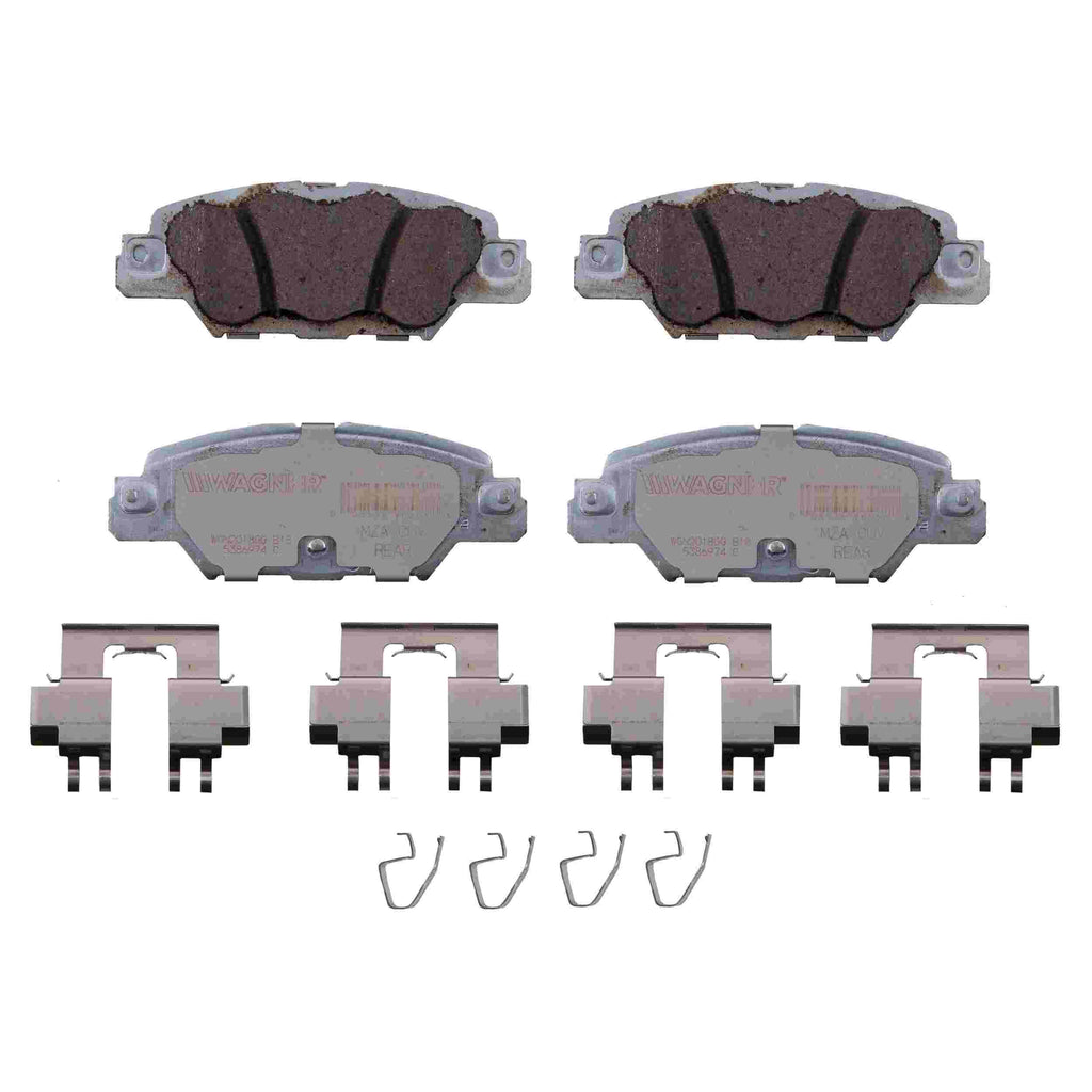 OEX Rear Disc Brake Pad Set Premium Ceramic - Wagner Brakes OEX1846