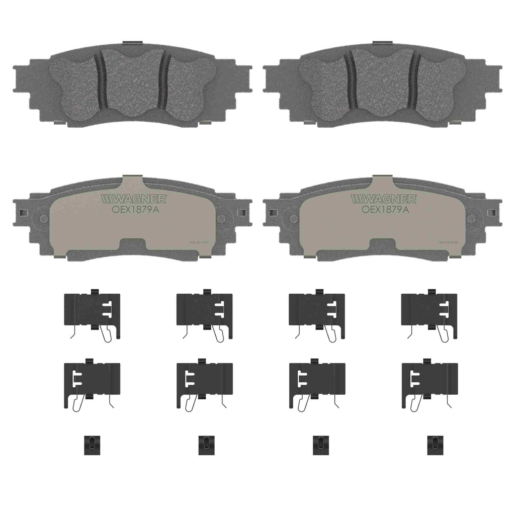 OEX Rear Disc Brake Pad Set Premium Ceramic - Wagner Brakes OEX1879A