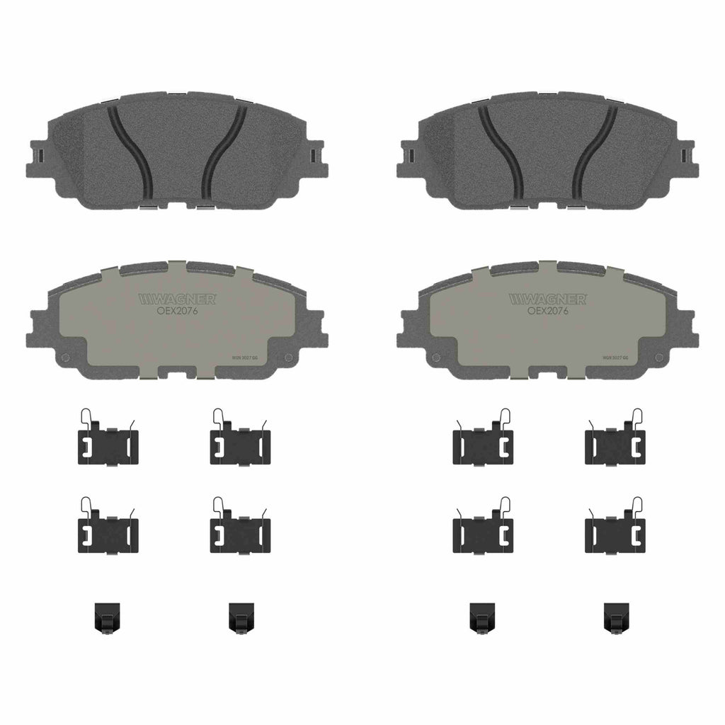 OEX Front Disc Brake Pad Set Premium Ceramic - Wagner Brakes OEX2076