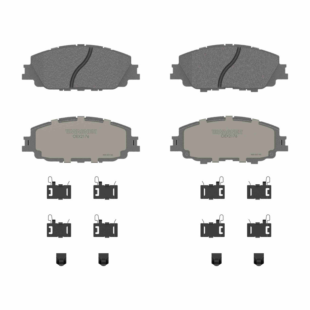 OEX Front Disc Brake Pad Set Premium Ceramic - Wagner Brakes OEX2176