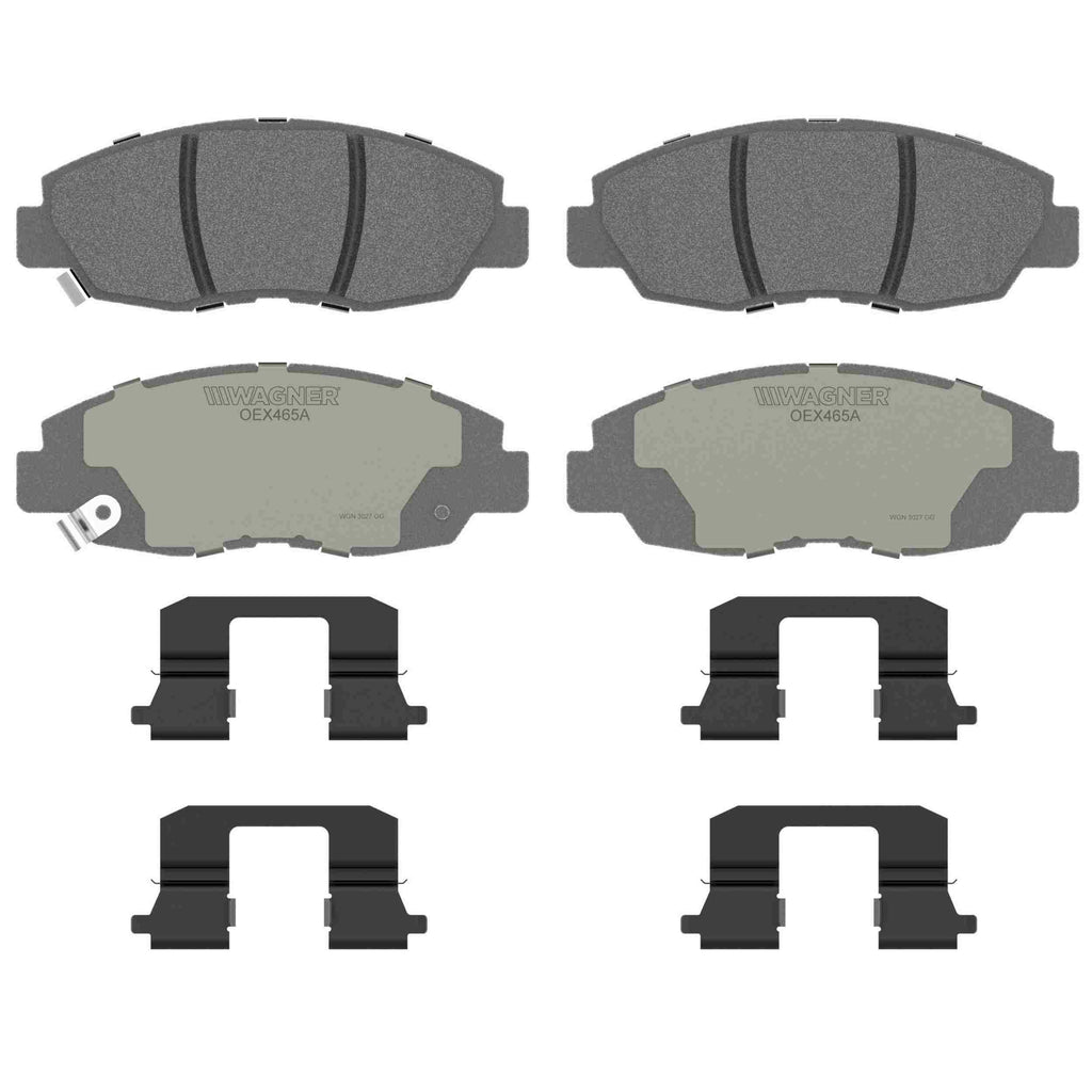 OEX Front Disc Brake Pad Set Premium Ceramic - Wagner Brakes OEX465A
