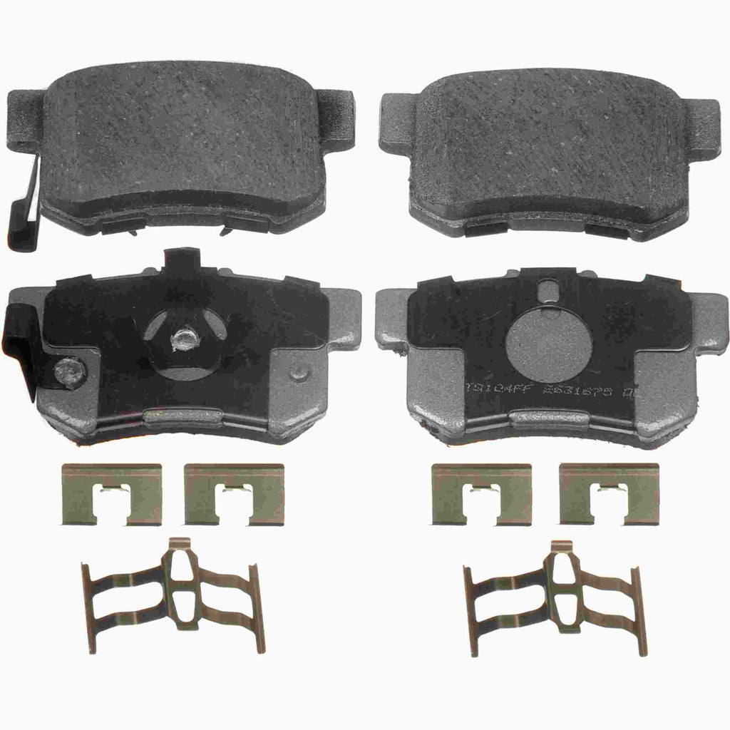 ThermoQuiet Rear Disc Brake Pad Set Ceramic - Wagner Brakes PD1086