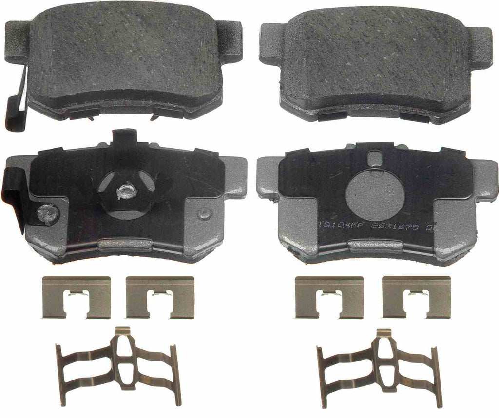 ThermoQuiet Rear Disc Brake Pad Set Ceramic - Wagner Brakes PD1086