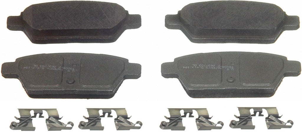Brake Pad Set, Rear - Wagner Brakes PD1161