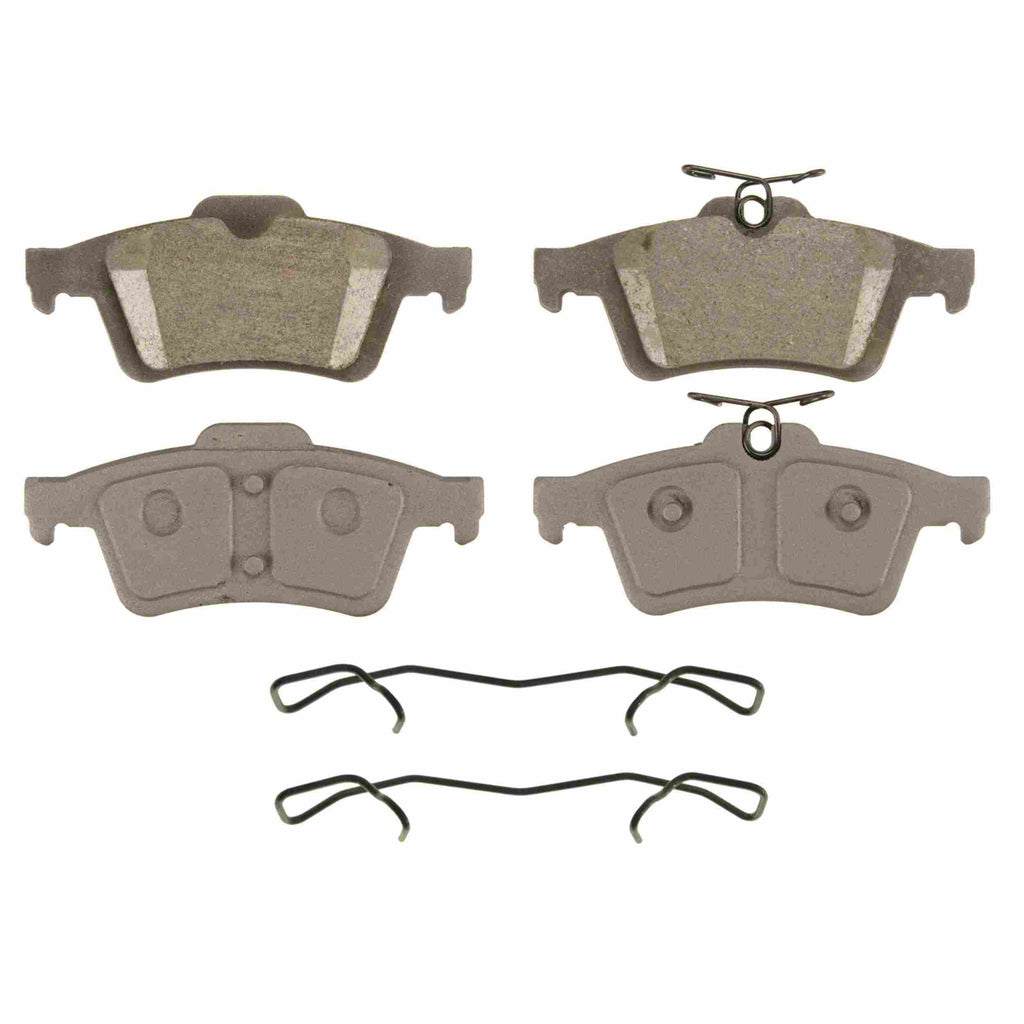 ThermoQuiet Rear Disc Brake Pad Set Ceramic - Wagner Brakes QC1095A