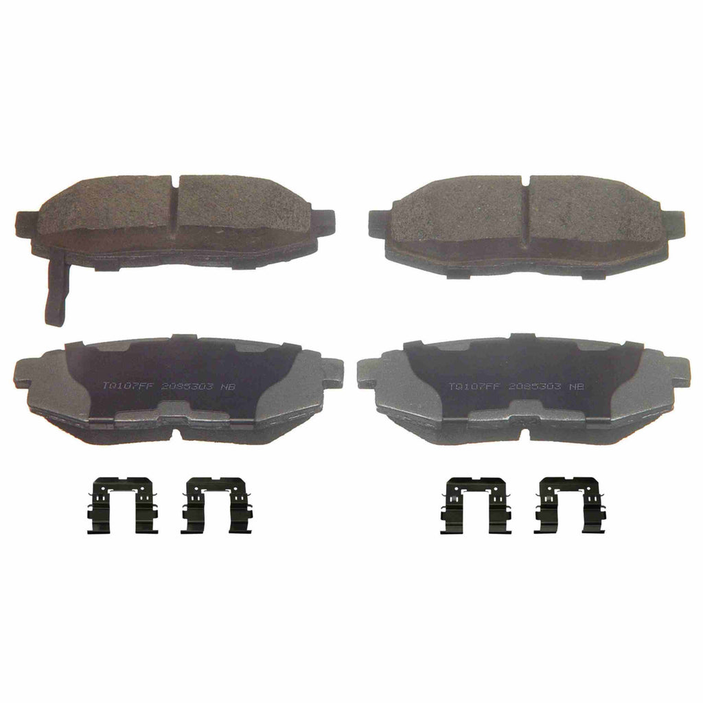 ThermoQuiet Rear Disc Brake Pad Set Ceramic - Wagner Brakes QC1124
