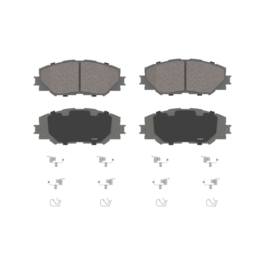 ThermoQuiet Front Disc Brake Pad Set Ceramic - Wagner Brakes QC1210