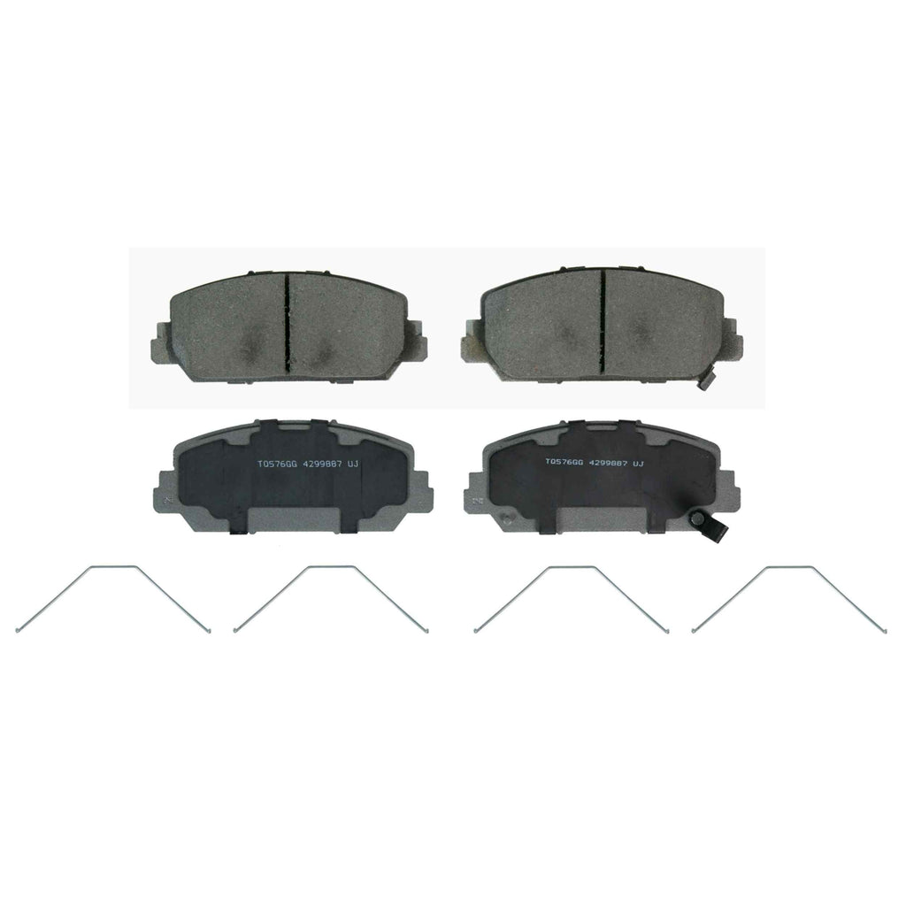 ThermoQuiet Front Disc Brake Pad Set Ceramic - Wagner Brakes QC1697