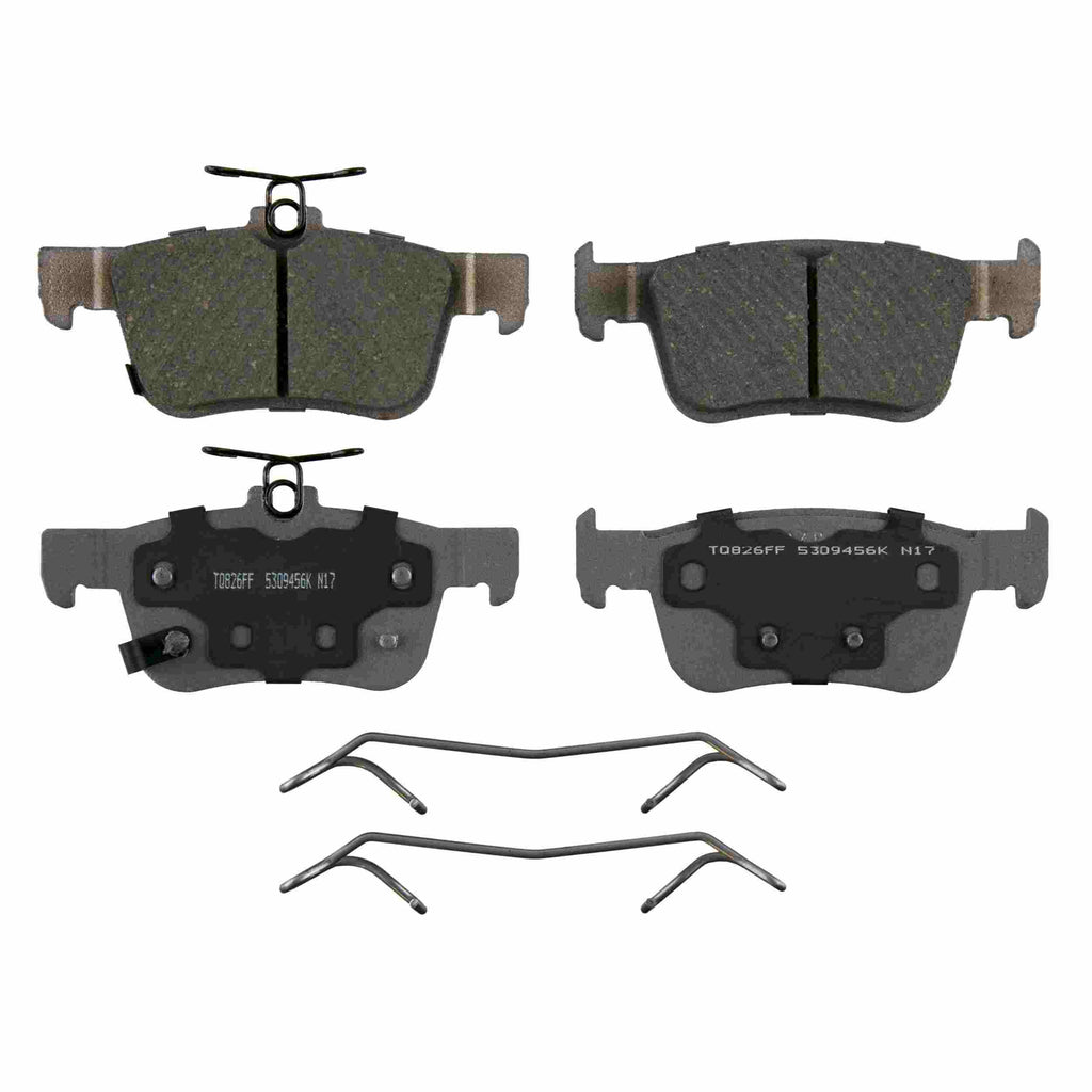 ThermoQuiet Rear Disc Brake Pad Set Ceramic - Wagner Brakes QC1878