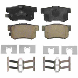 QuickStop Rear Disc Brake Pad Set Ceramic - Wagner Brakes ZD1086