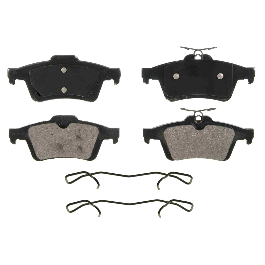 QuickStop Rear Disc Brake Pad Set Ceramic - Wagner Brakes ZD1095A