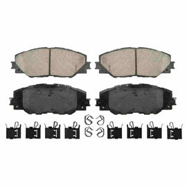 QuickStop Front Disc Brake Pad Set Ceramic - Wagner Brakes ZD1211