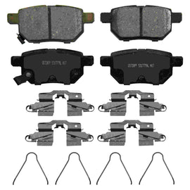 QuickStop Rear Disc Brake Pad Set Ceramic - Wagner Brakes ZD1423
