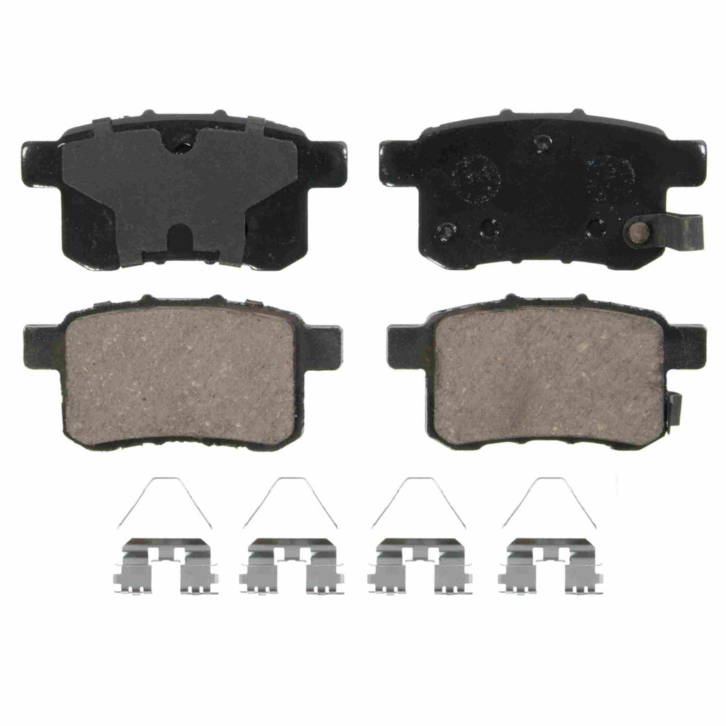 QuickStop Rear Disc Brake Pad Set Ceramic - Wagner Brakes ZD1451