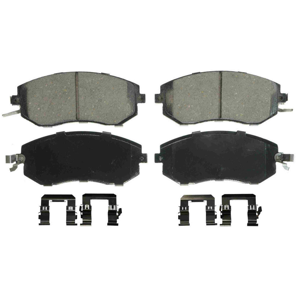 QuickStop Front Disc Brake Pad Set Ceramic - Wagner Brakes ZD1539