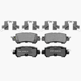 QuickStop Rear Disc Brake Pad Set Ceramic - Wagner Brakes ZD1624