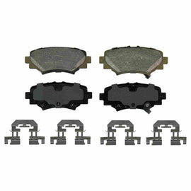 QuickStop Rear Disc Brake Pad Set Ceramic - Wagner Brakes ZD1729