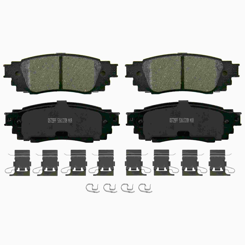 QuickStop Rear Disc Brake Pad Set Ceramic - Wagner Brakes ZD1879A
