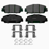 QuickStop Front Disc Brake Pad Set Ceramic - Wagner Brakes ZD2036