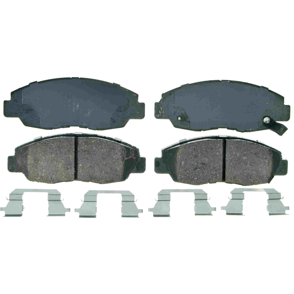 QuickStop Front Disc Brake Pad Set Ceramic - Wagner Brakes ZD465A