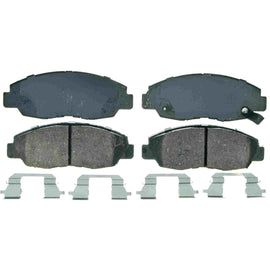 QuickStop Front Disc Brake Pad Set Ceramic - Wagner Brakes ZD465A