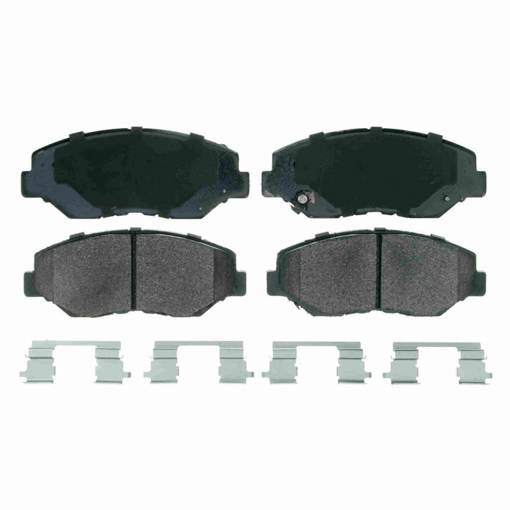 QuickStop Front Disc Brake Pad Set Semi-Metallic - Wagner Brakes ZX914
