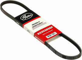 Stretch Fit Micro-V Serpentine Drive Belt - Gates K030305SF