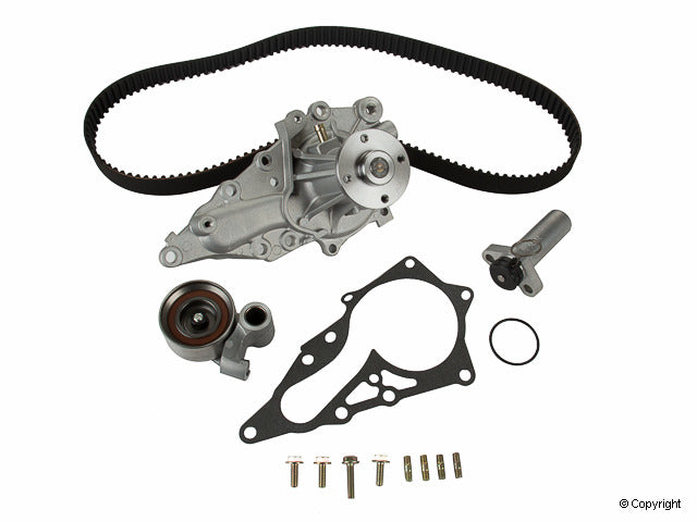 Engine Timing Belt Kit with Water Pump - Gates TCKWP215